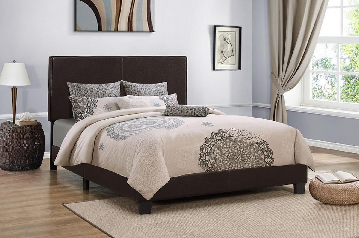 Chocolate PU Bed