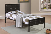 Padded Metal Black PU