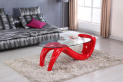 Red Coffee Table