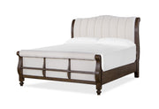 MARINA DARK WALNUT QUEEN BED