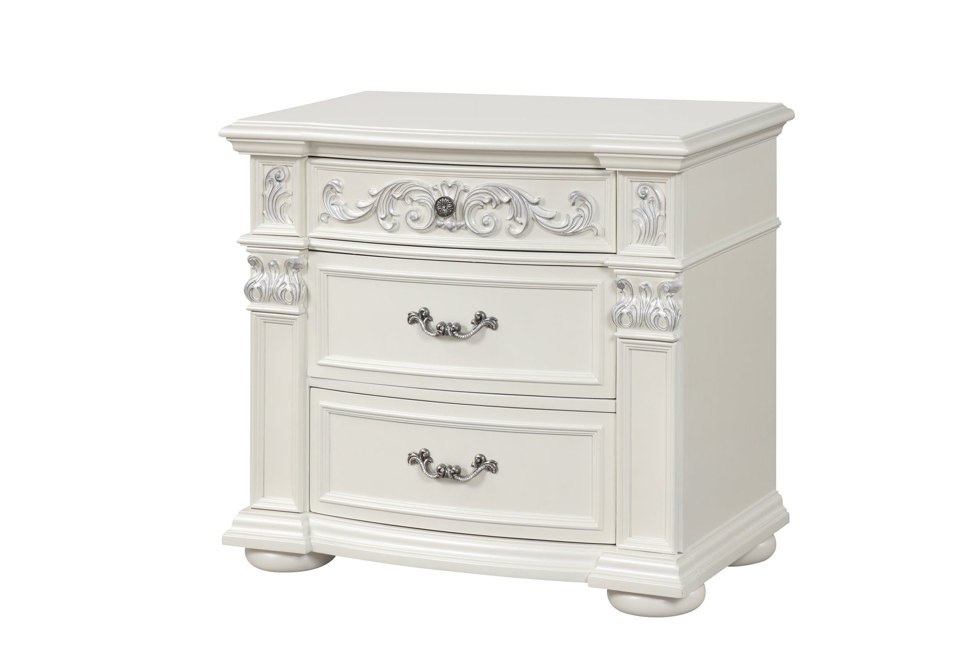 PLATINUM WHITE NIGHTSTAND