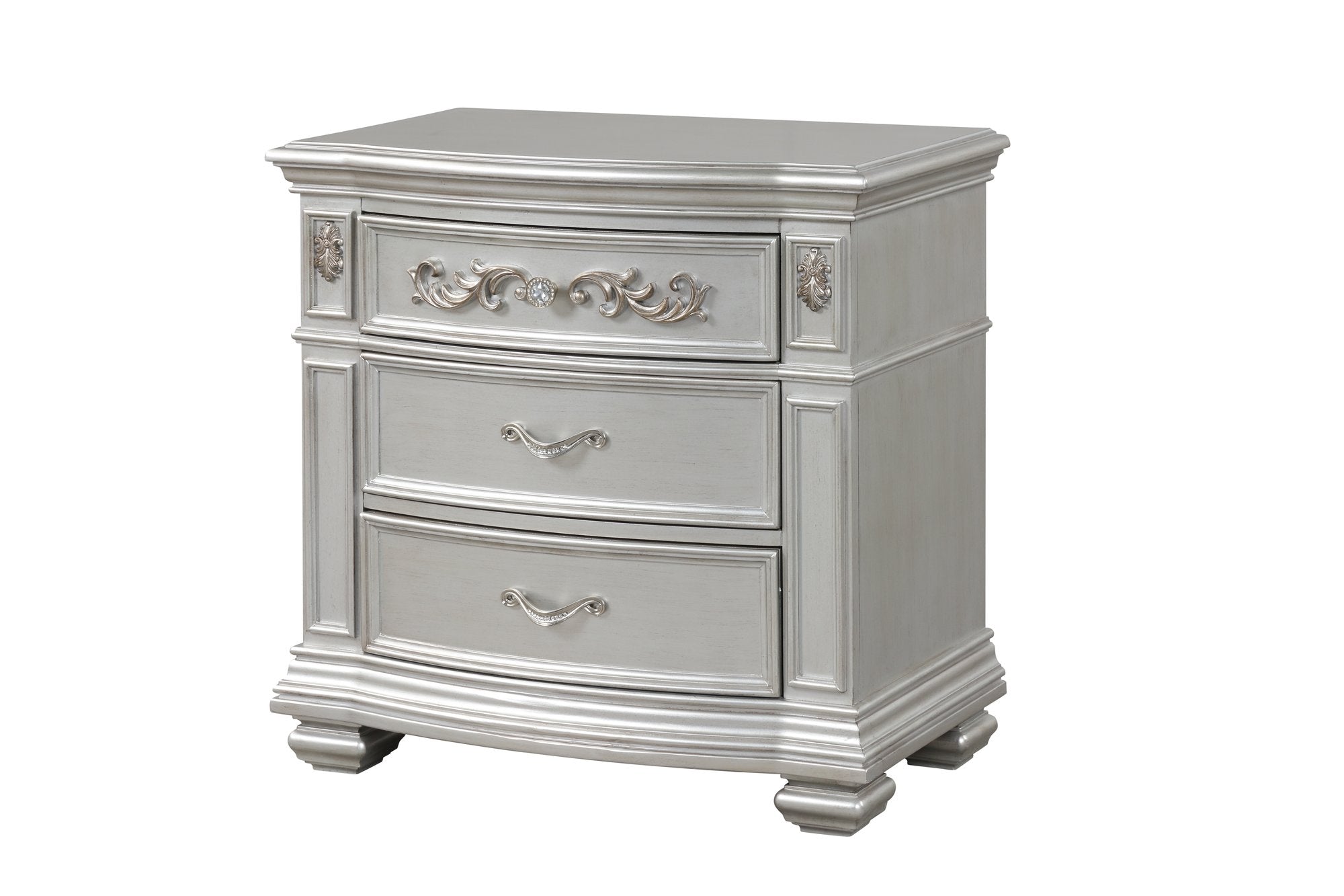 VALENTINA SILVER NIGHTSTAND