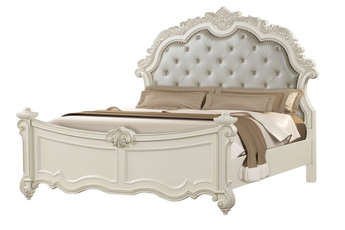 MELROSE WHITE QUEEN 4 PIECE