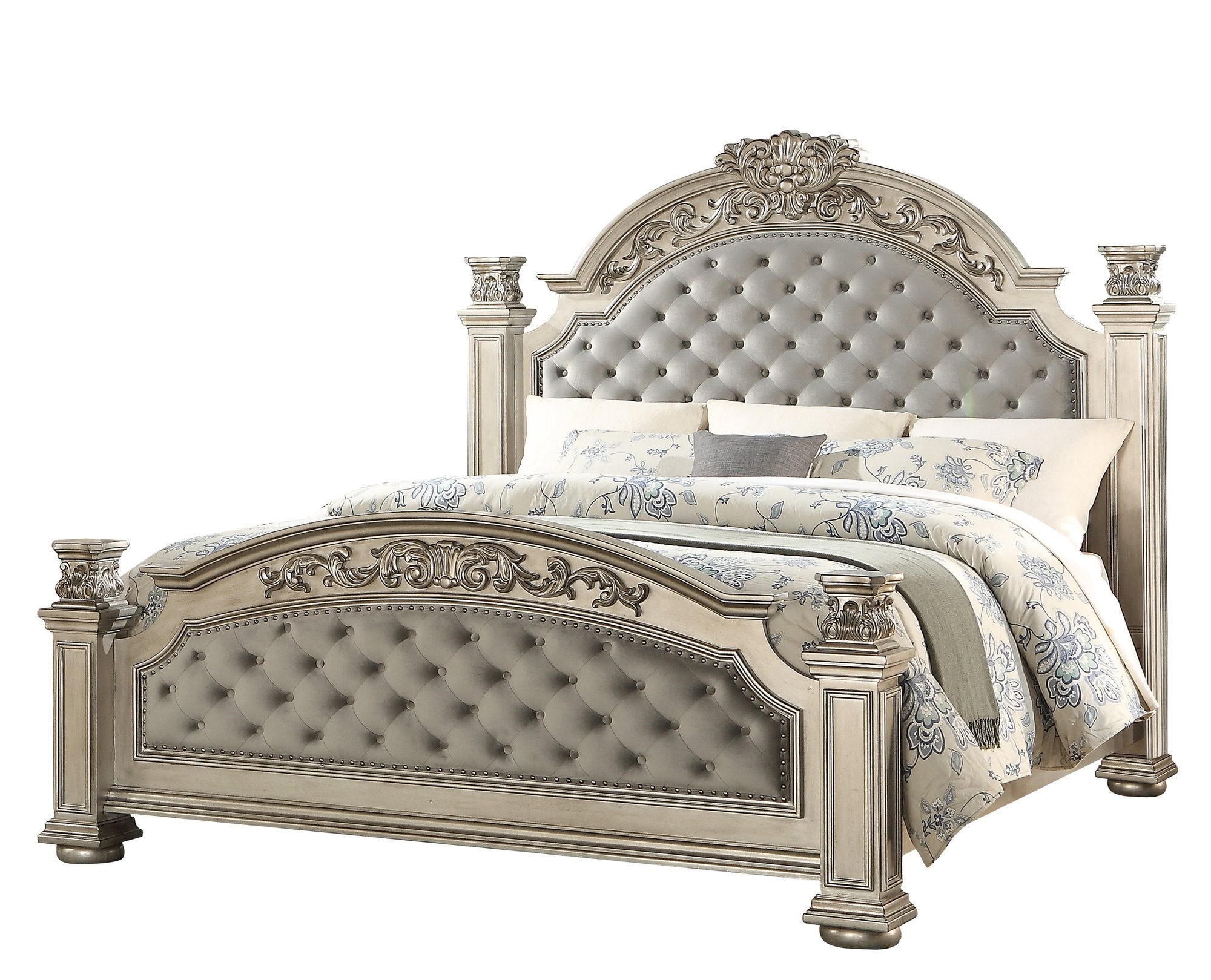 PLATINUM QUEEN BED RAIL