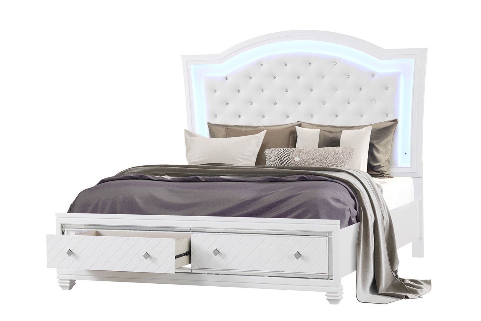 SHINEY WHITE QUEEN RAIL