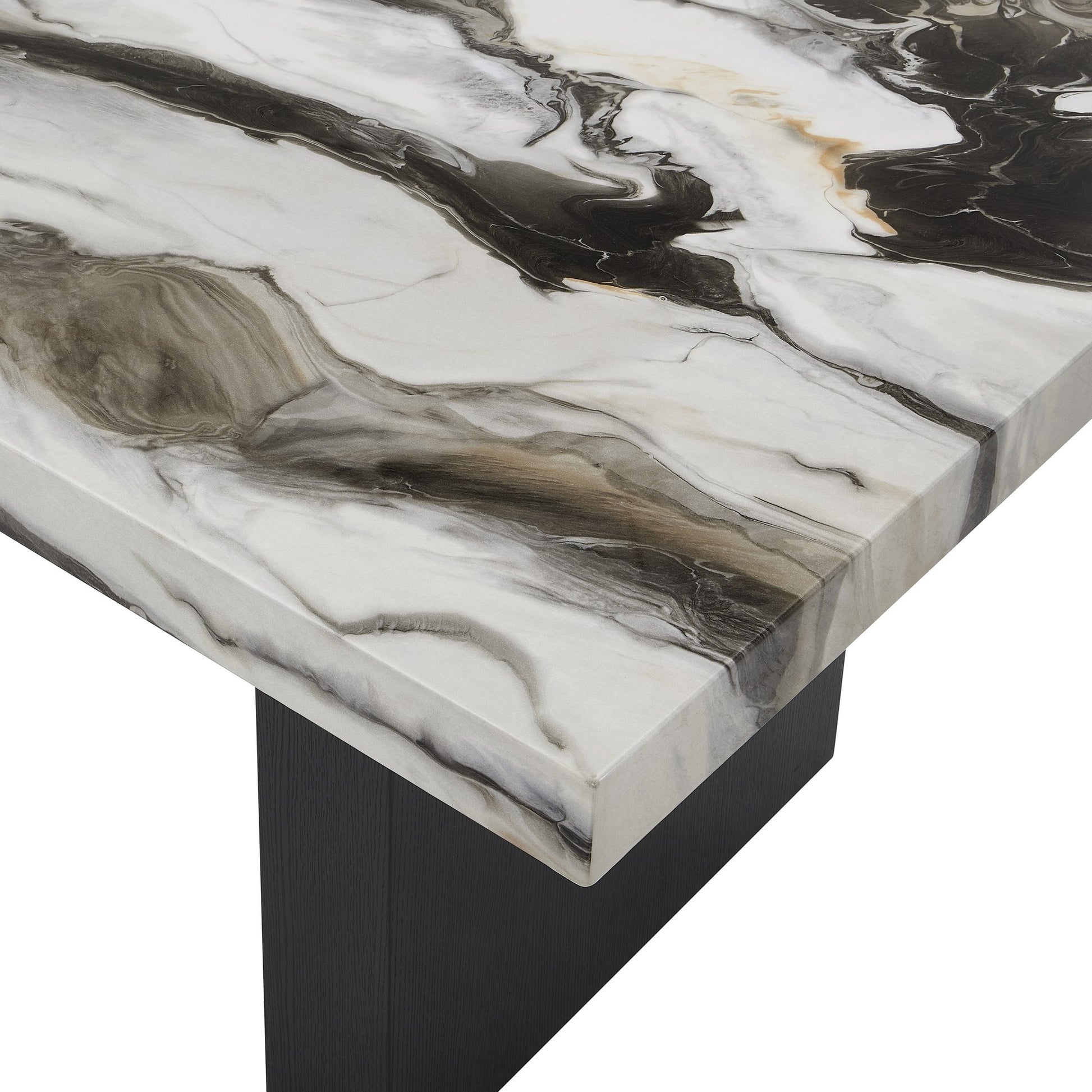 VEGA FAUX MARBLE DINING TABLE LEG