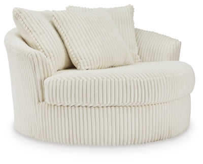 Lindyn Oversized Swivel Accent Chair