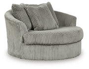 Lindyn Oversized Swivel Accent Chair