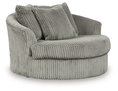 Lindyn Oversized Swivel Accent Chair