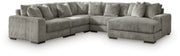 Lindyn 5-Piece Sectional with Chaise