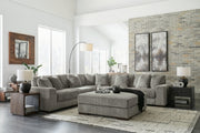 Lindyn 5-Piece Sectional and Ottoman