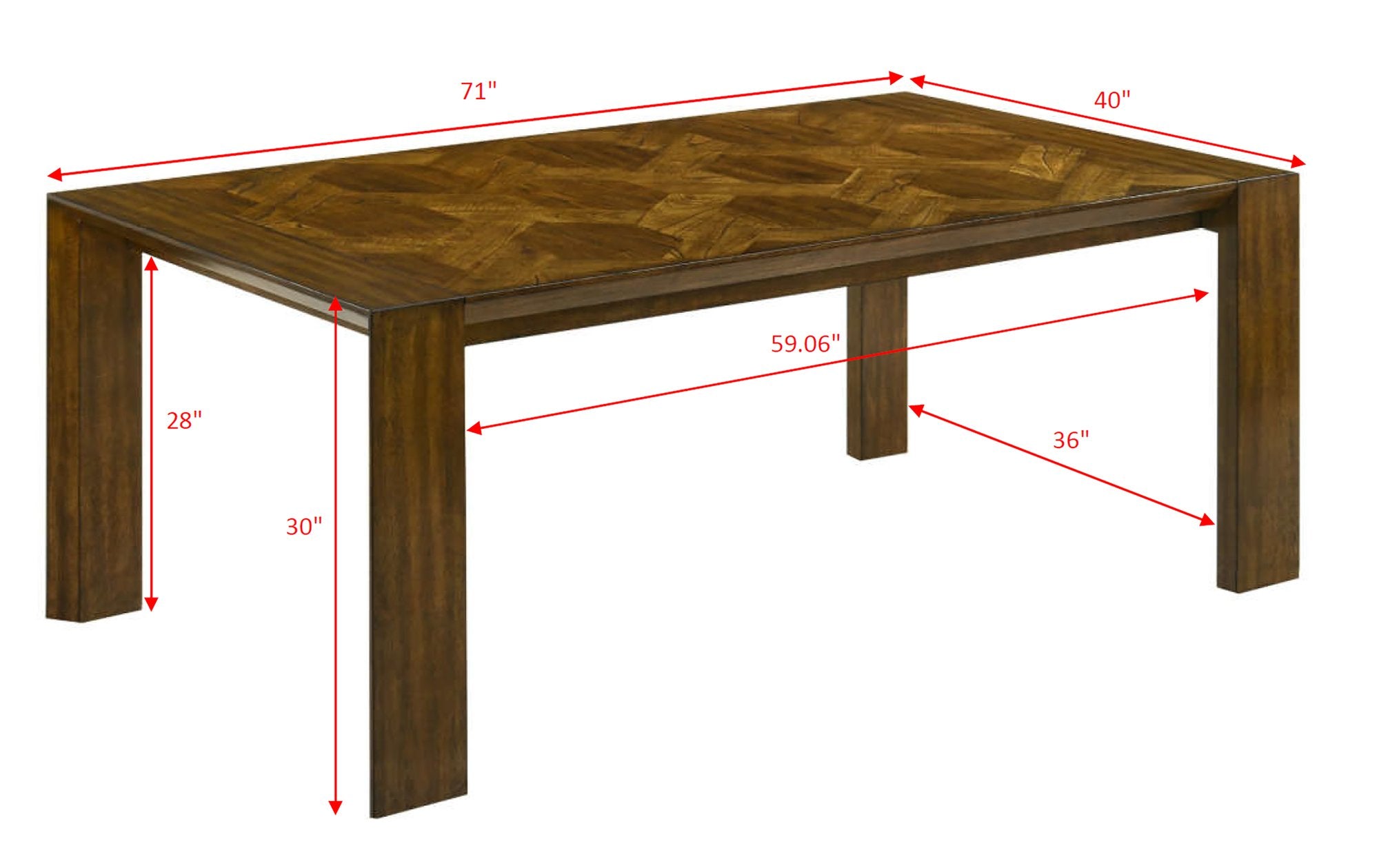 HOLLISTER DINING TABLE LEG