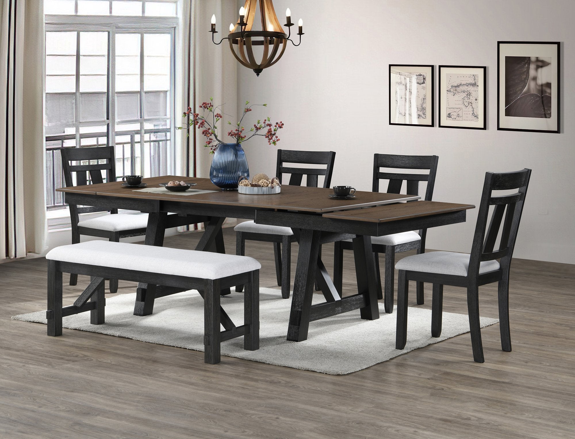 MARIBELLE SERVER WHEAT CHARCOAL