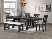 MARIBELLE DINING TOP WHEAT CHARCOAL