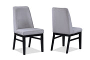 HADLEY SIDE CHAIR LIGHT GREY