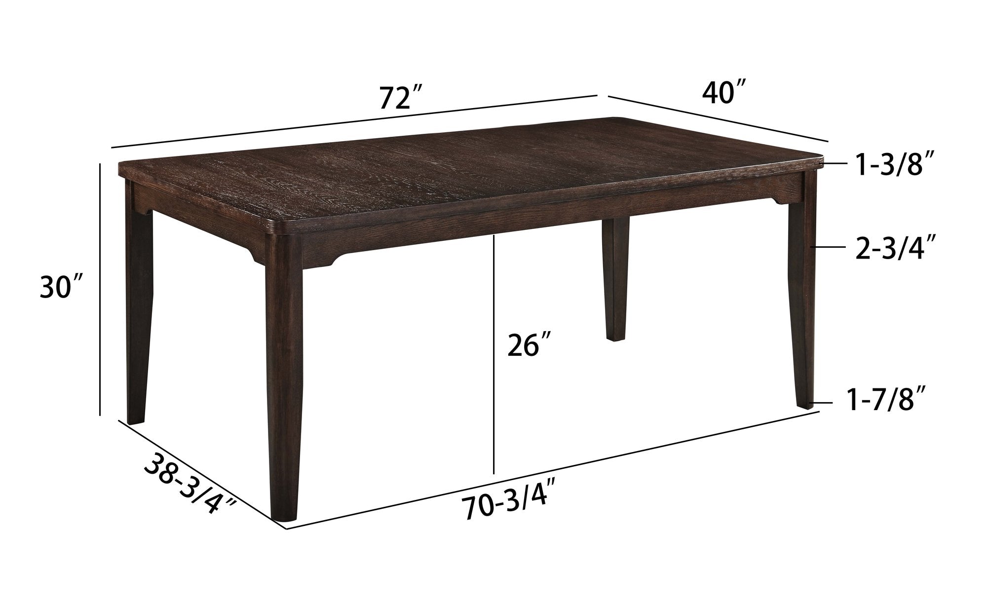 HIGGINS DINING TABLE