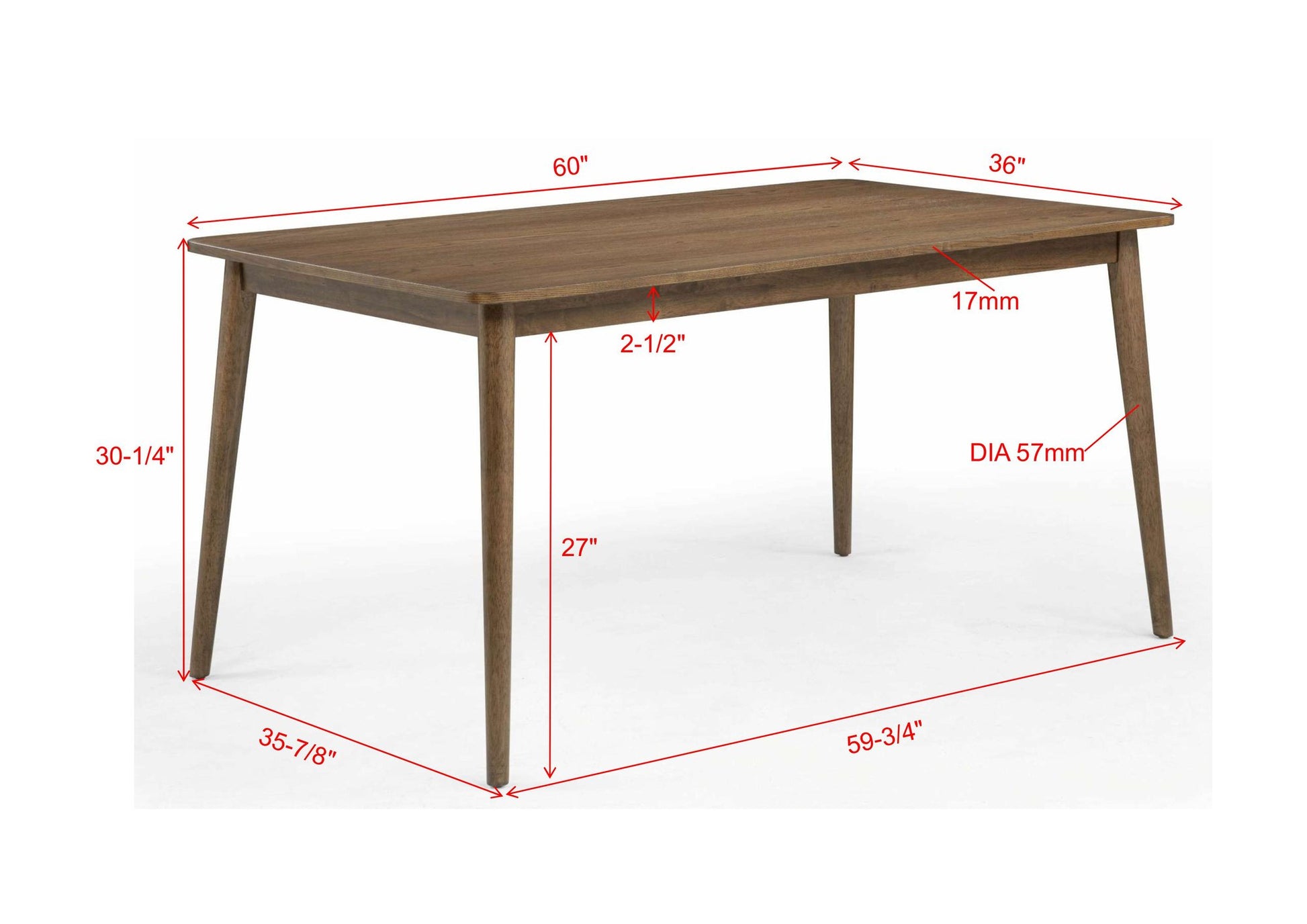 MILLS DINING TABLE