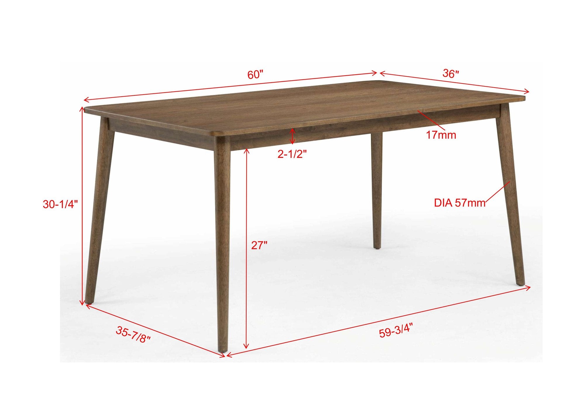MILLS DINING TABLE