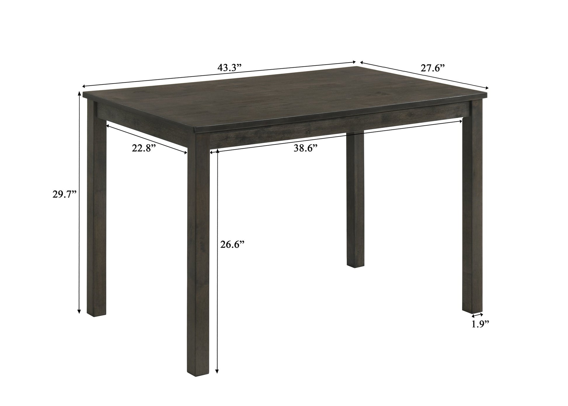 MELSHIRE DINING TABLE