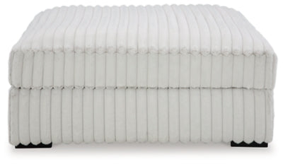 Stupendous 4-Piece Sectional and Oversized Accent Ottoman