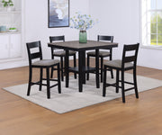 LESTER 5-PK CT HT TBL SET L.GREY