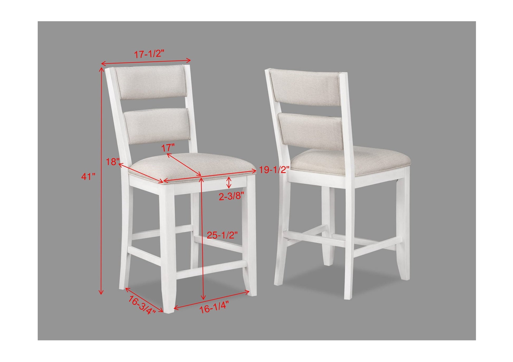 WENDY COUNTER HEIGHT CHAIR