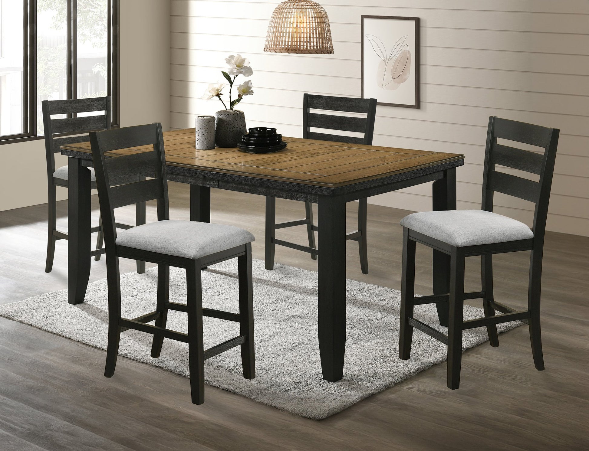 BARDSTOWN CT BENCH WHEAT CHARCOAL