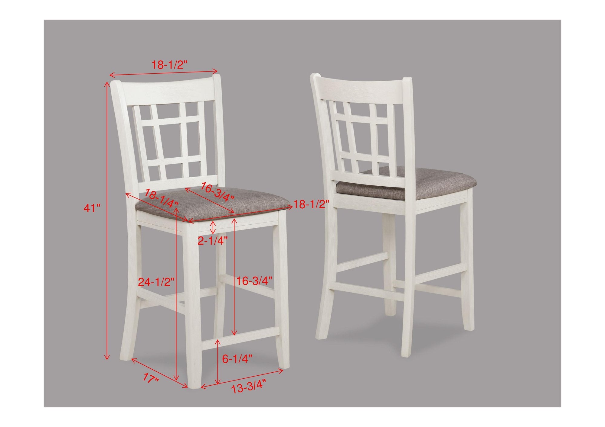 HARTWELL CONTR HT CHAIR CHALK GREY