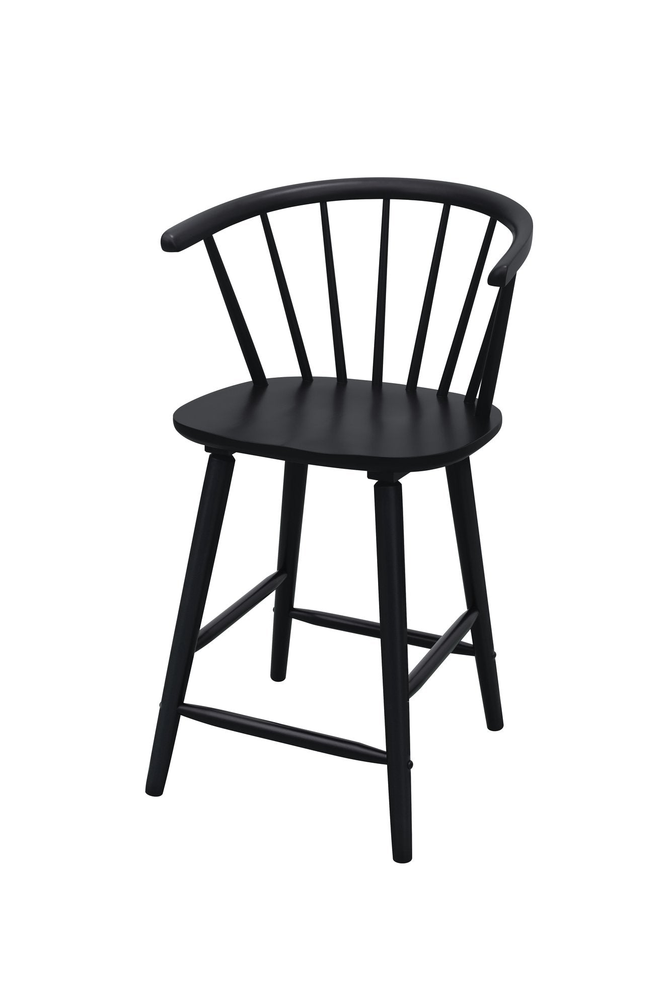 JANNA COUNTER HEIGHT STOOL-BLACK