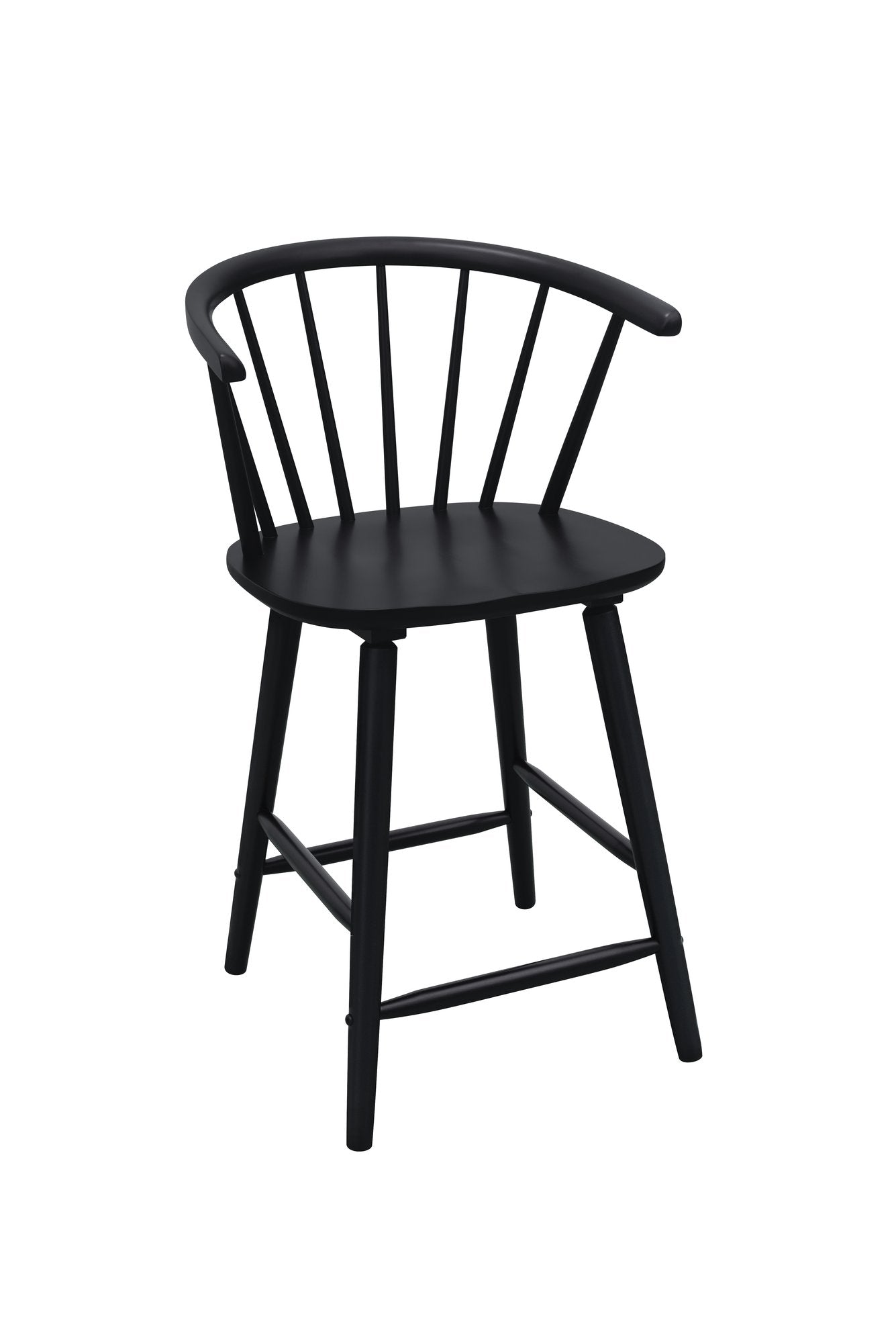 JANNA COUNTER HEIGHT STOOL-BLACK
