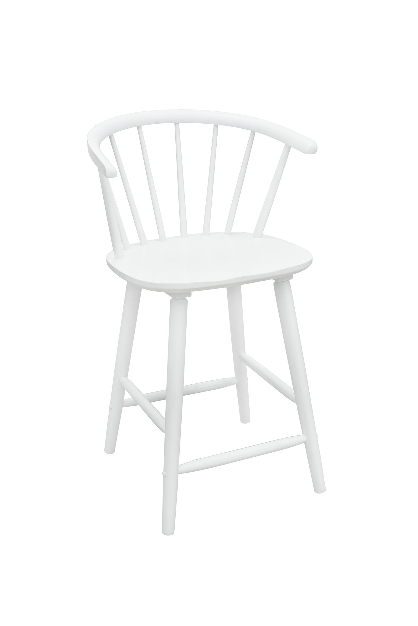 JANNA COUNTER HEIGHT STOOL-WHITE