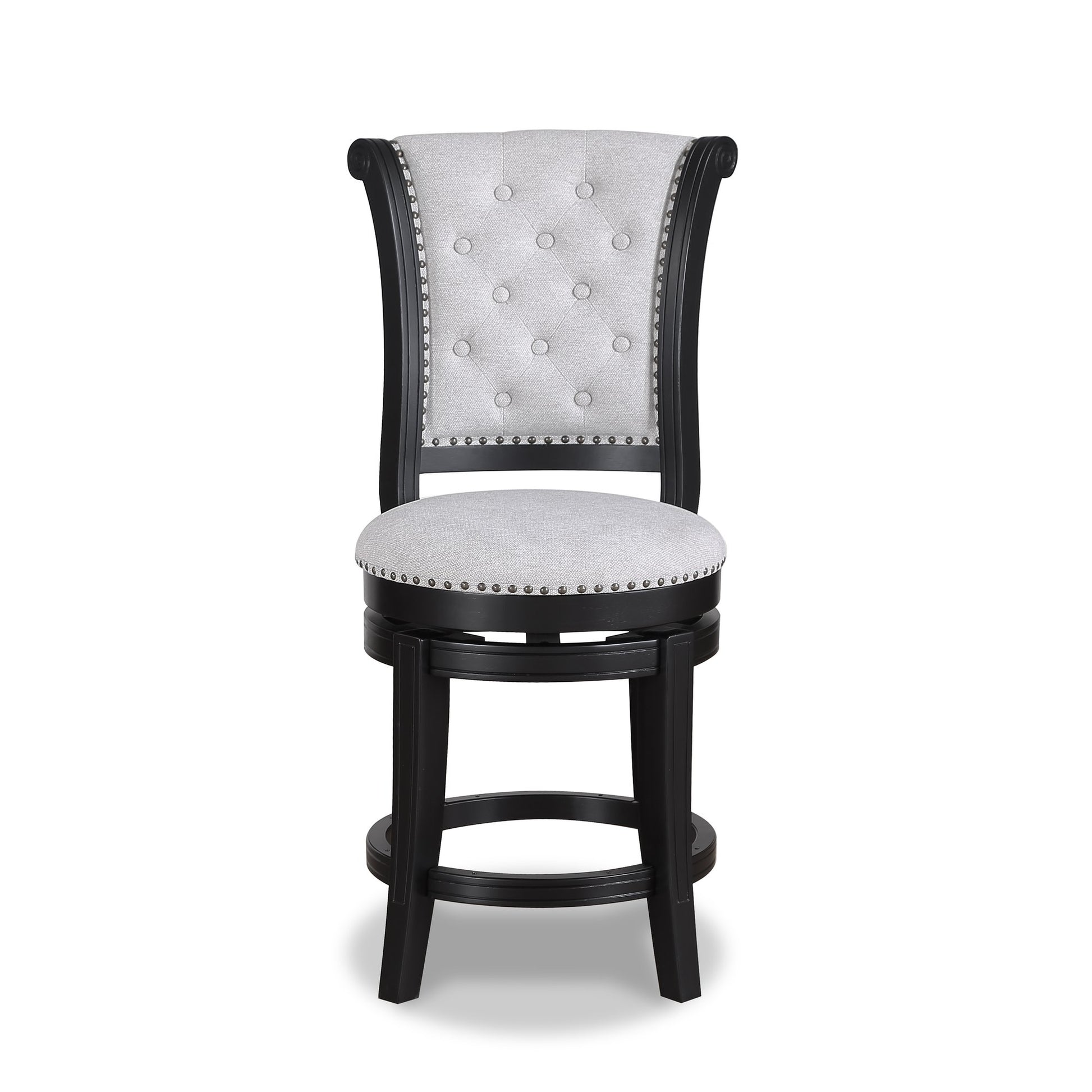GRANVILLE SWIVEL PUB STOOL DOVE K/D