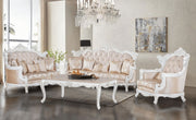 CAMILLA WHITE SOFA/LOVESEAT