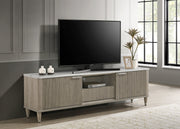 BRITANY TV STAND DRIFT WOOD COLOR