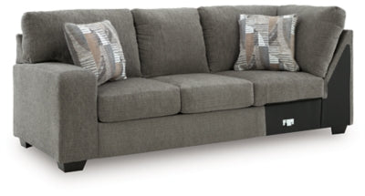 Clarington Left-Arm Facing Sofa with Corner Wedge