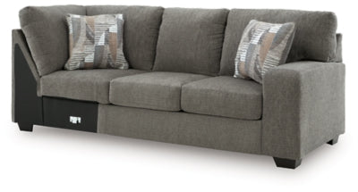 Clarington Right-Arm Facing Sofa with Corner Wedge