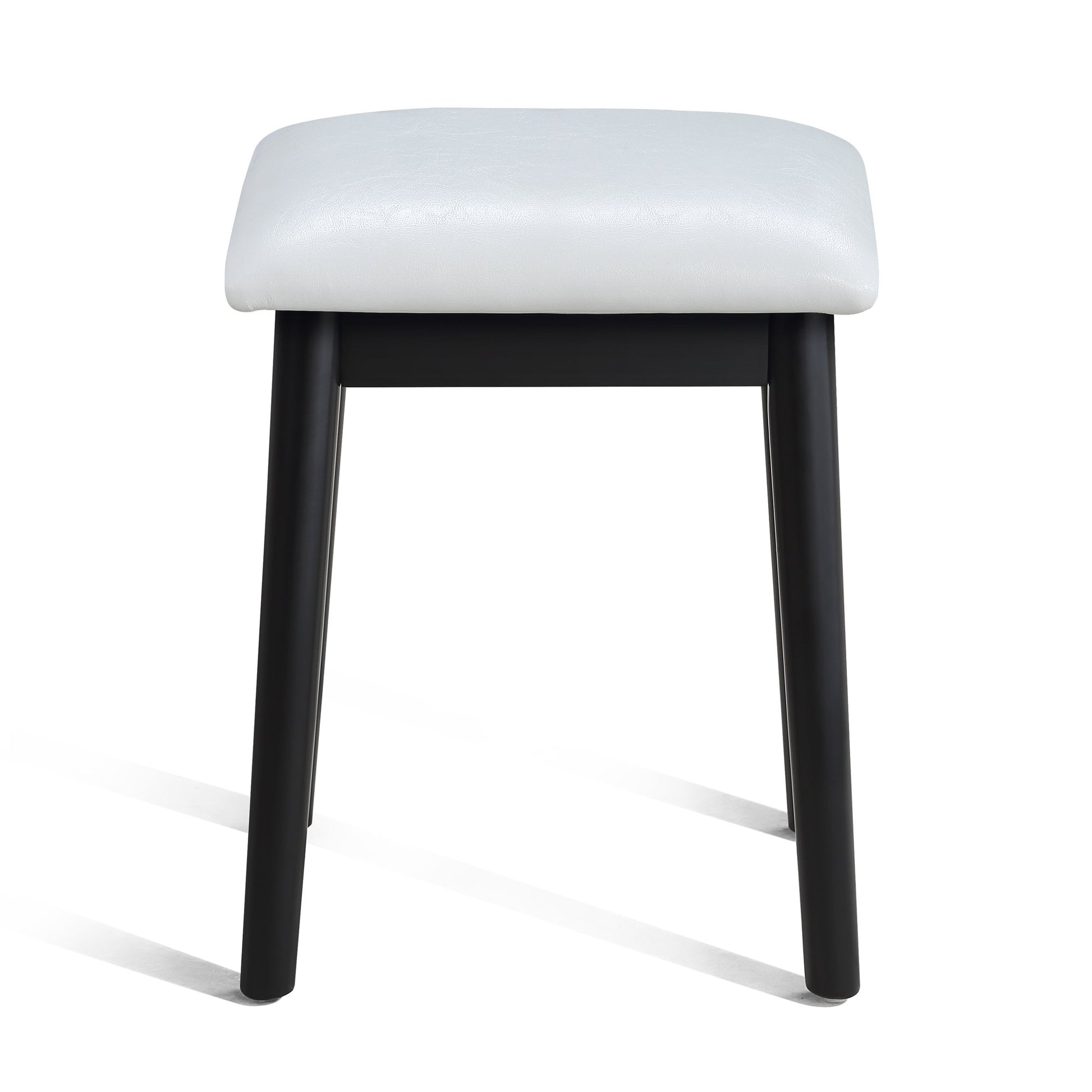 CECILIA VANITY TABLE & STOOL-BLACK