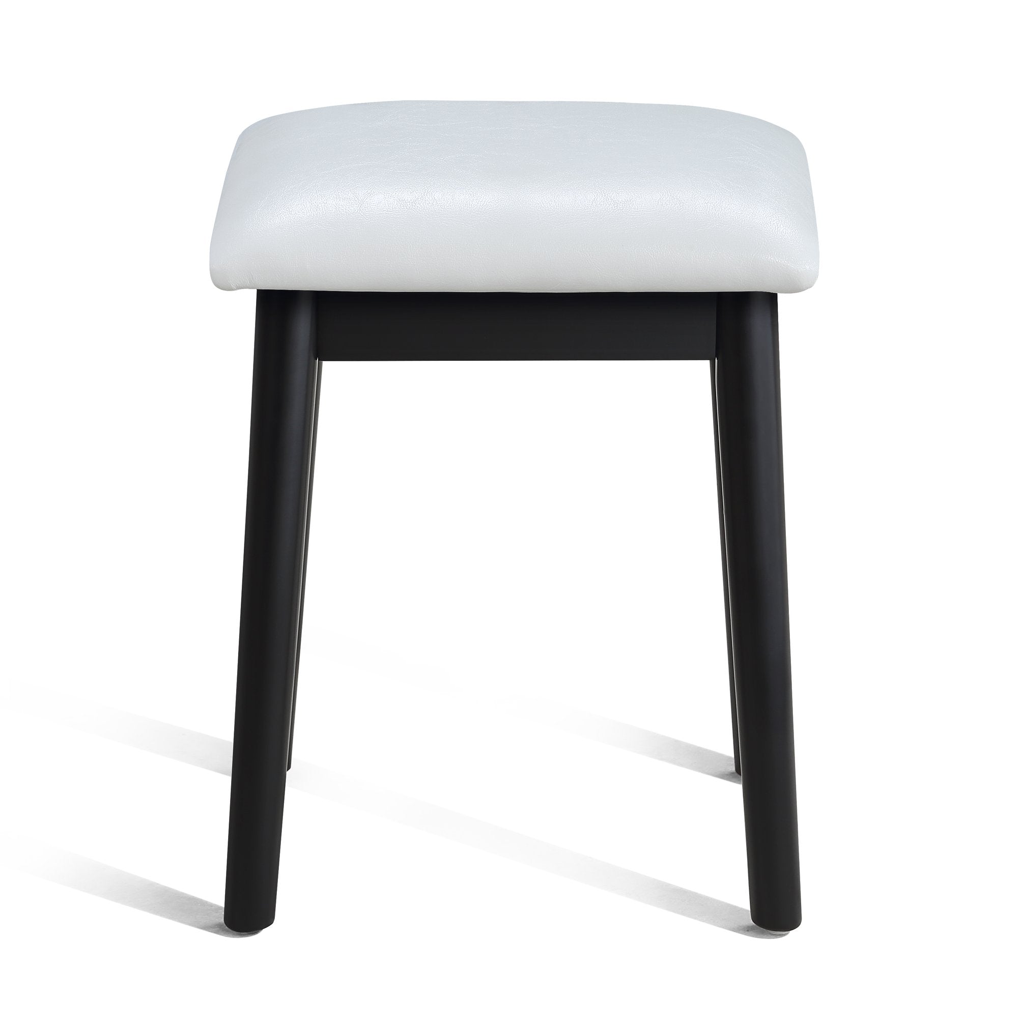 CECILIA VANITY TABLE & STOOL-BLACK