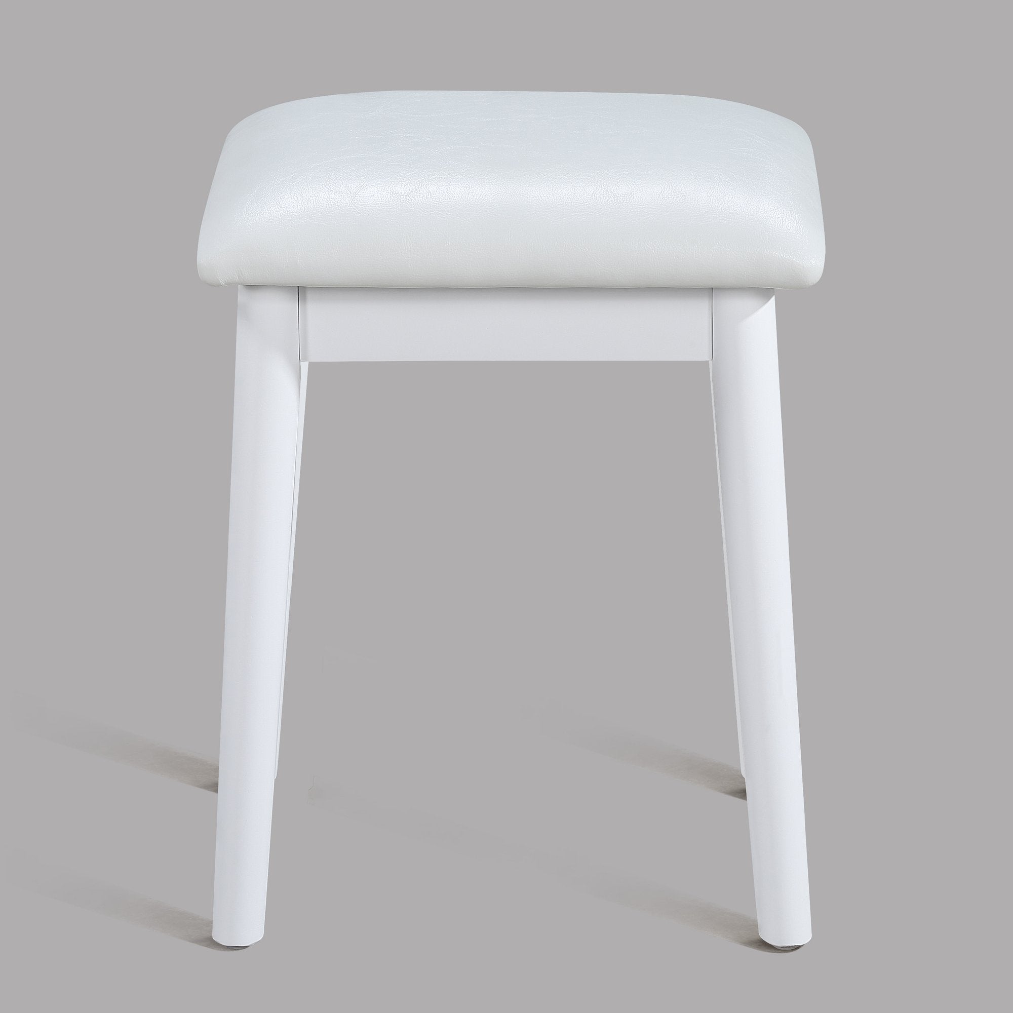 CECILIA VANITY TABLE & STOOL-WHITE