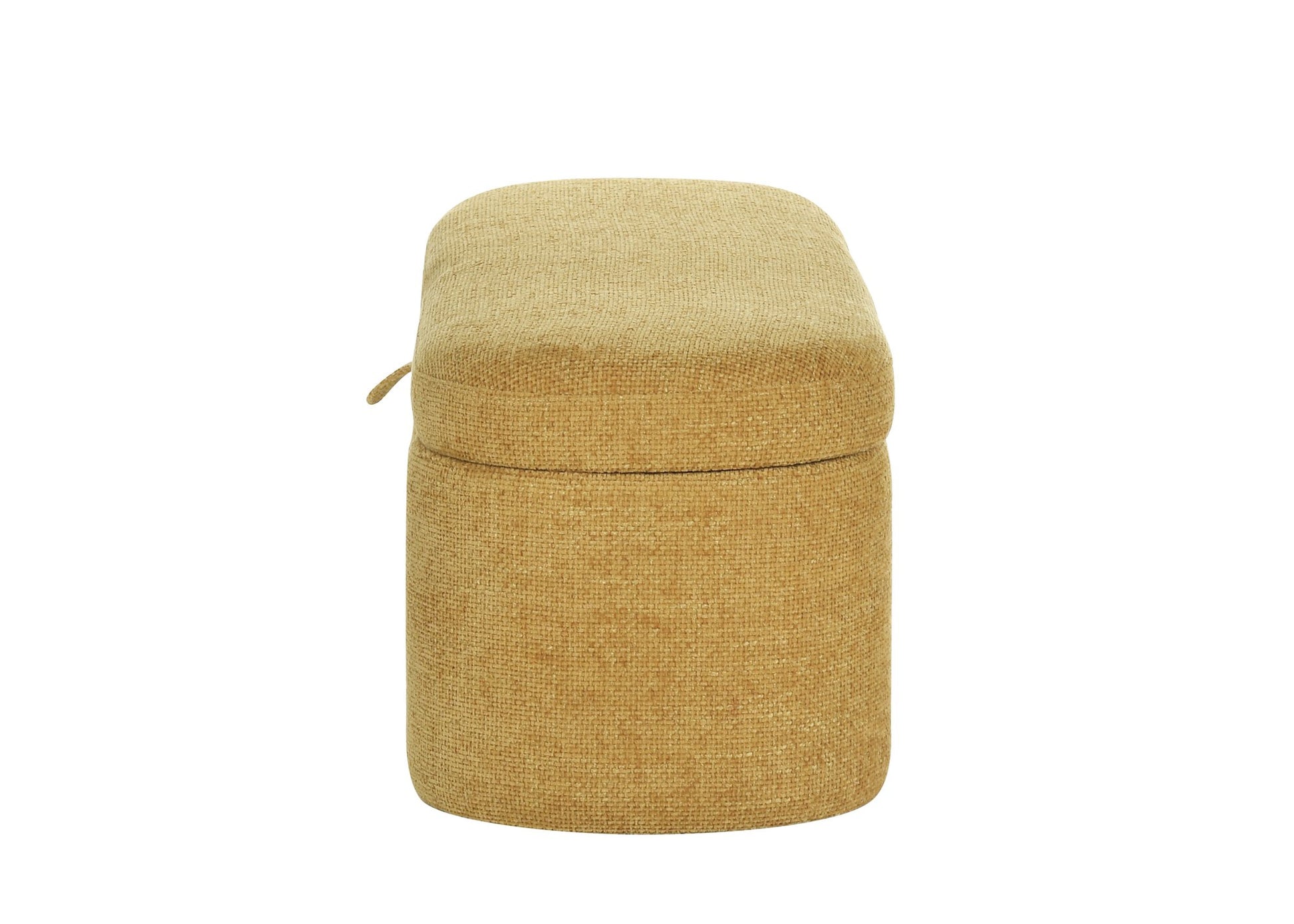 PHILIPA STORAGE BENCH-GOLD TWEED