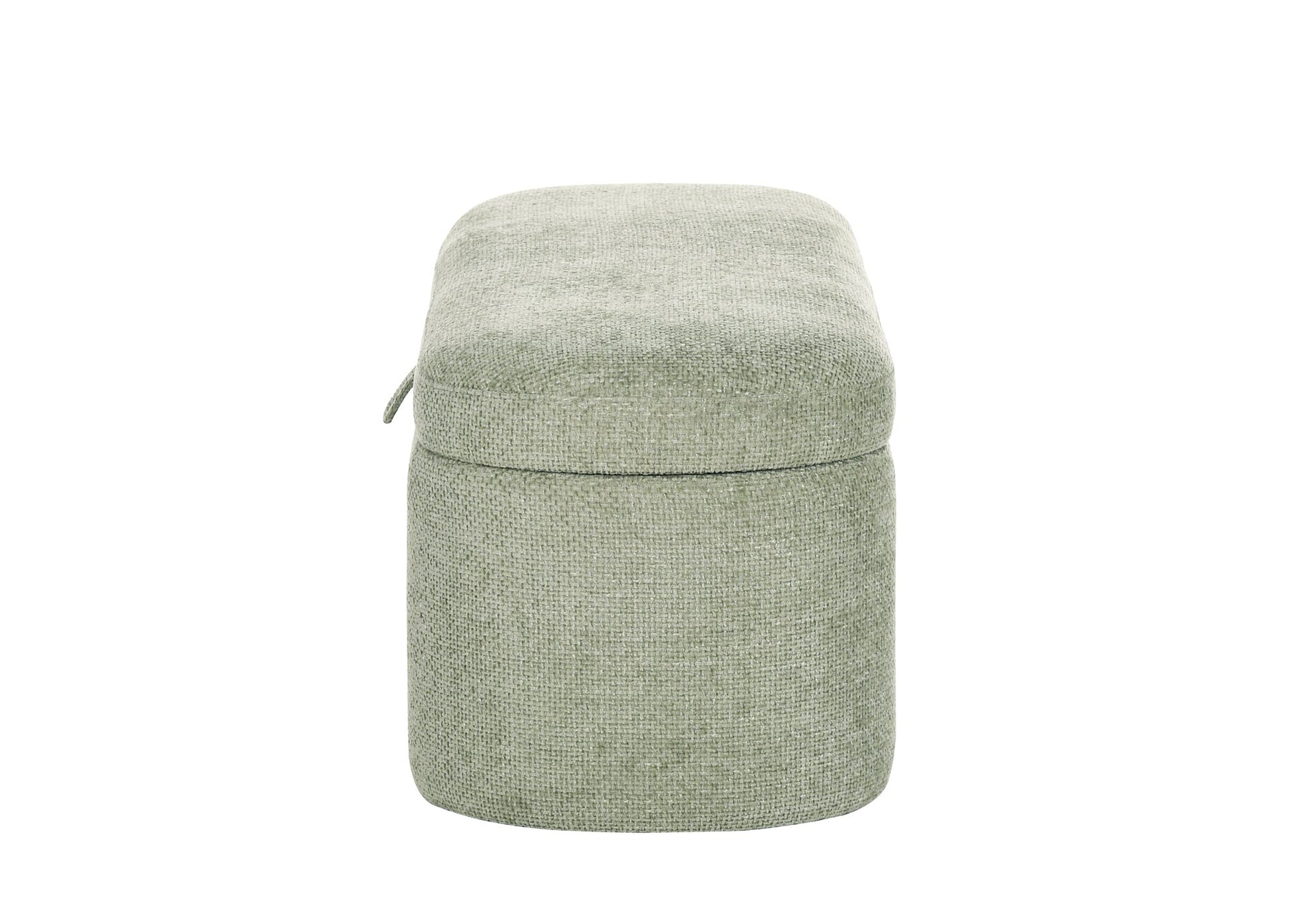 PHILIPA STORAGE BENCH-L.GREEN TWEED