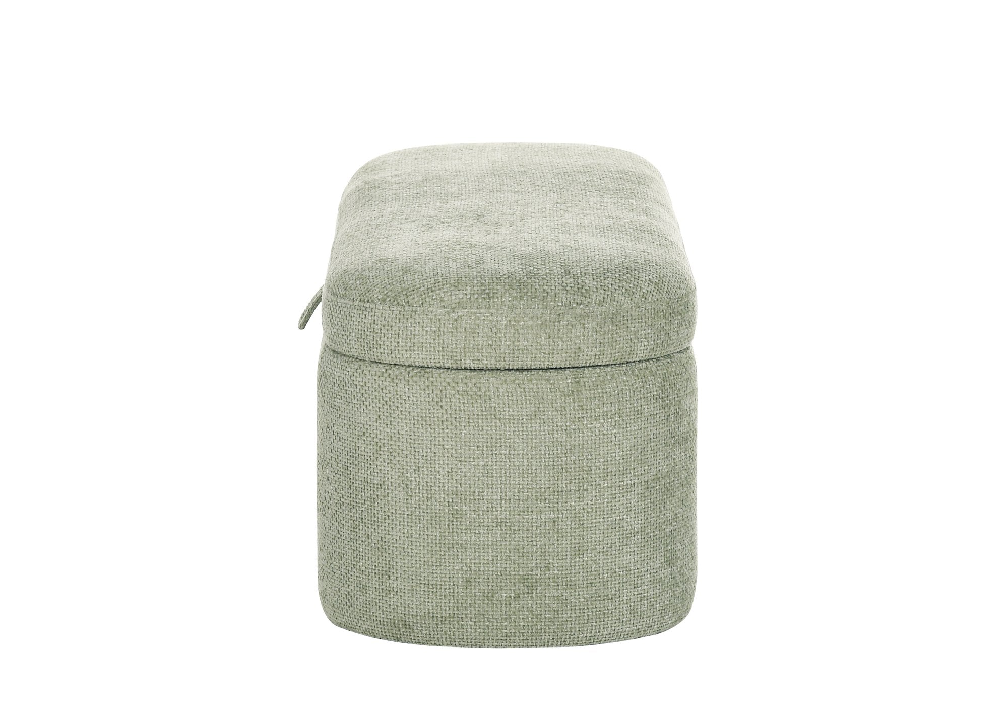 PHILIPA STORAGE BENCH-L.GREEN TWEED