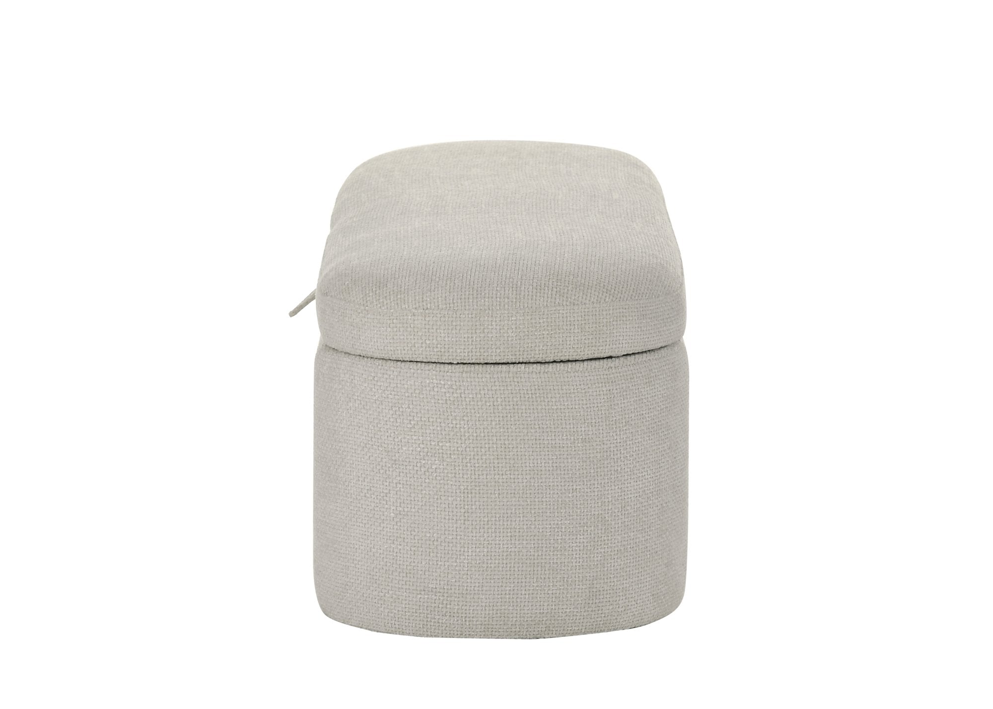 PHILIPA STORAGE BENCH-OATMEAL TWEED