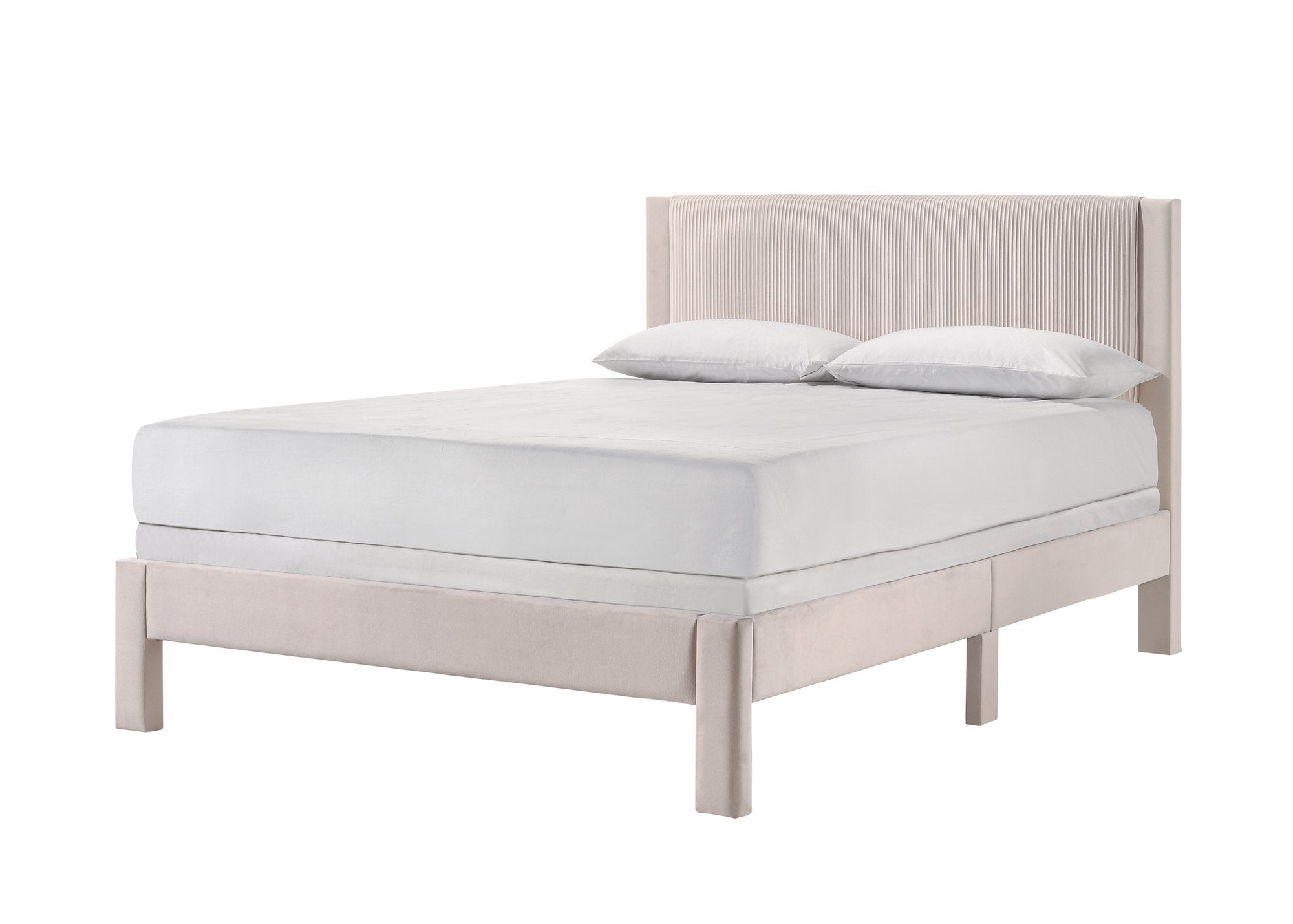 LUCIA FULL PLATFORM BED PINK