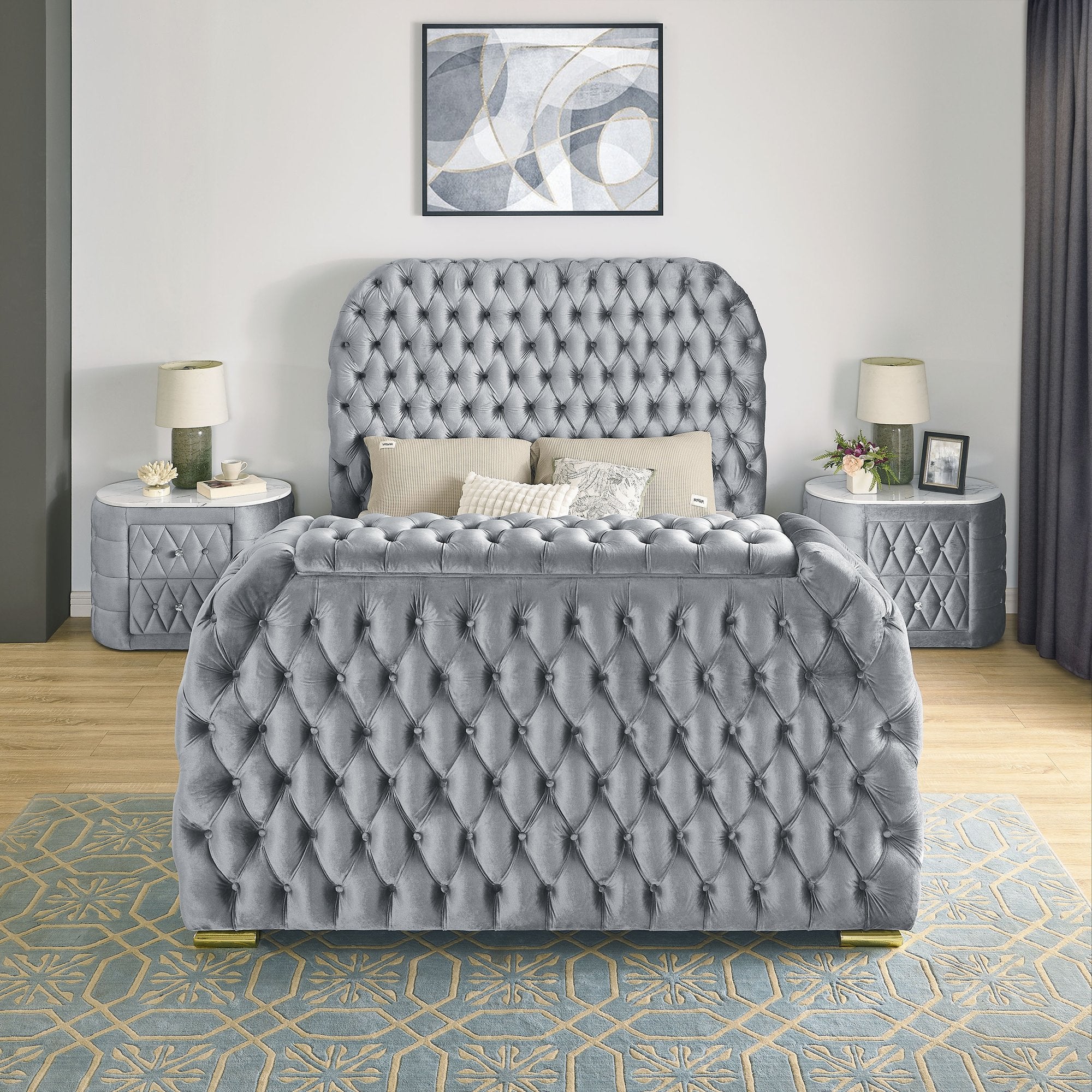 NATALIA NIGHT STAND GREY