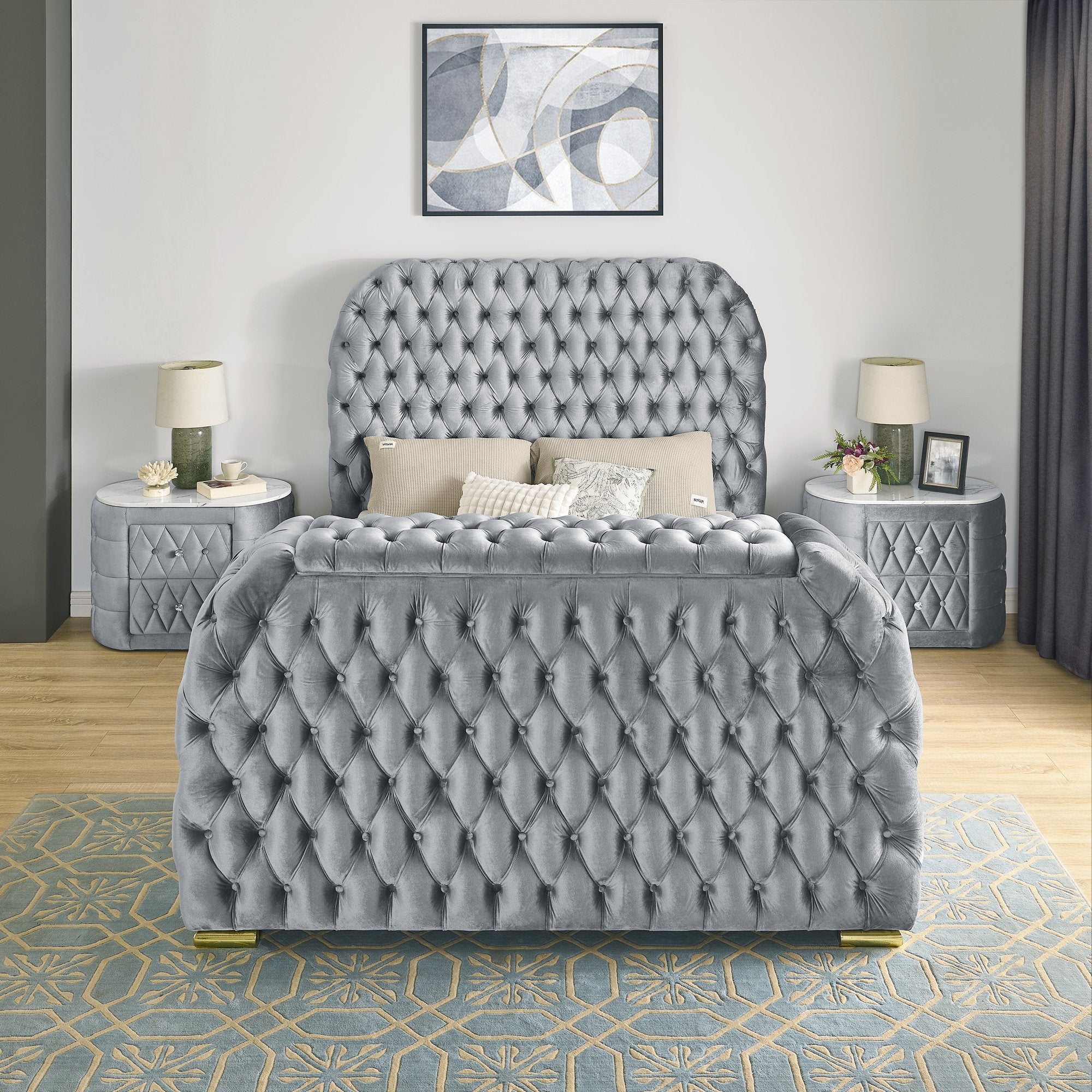 NATALIA NIGHT STAND GREY