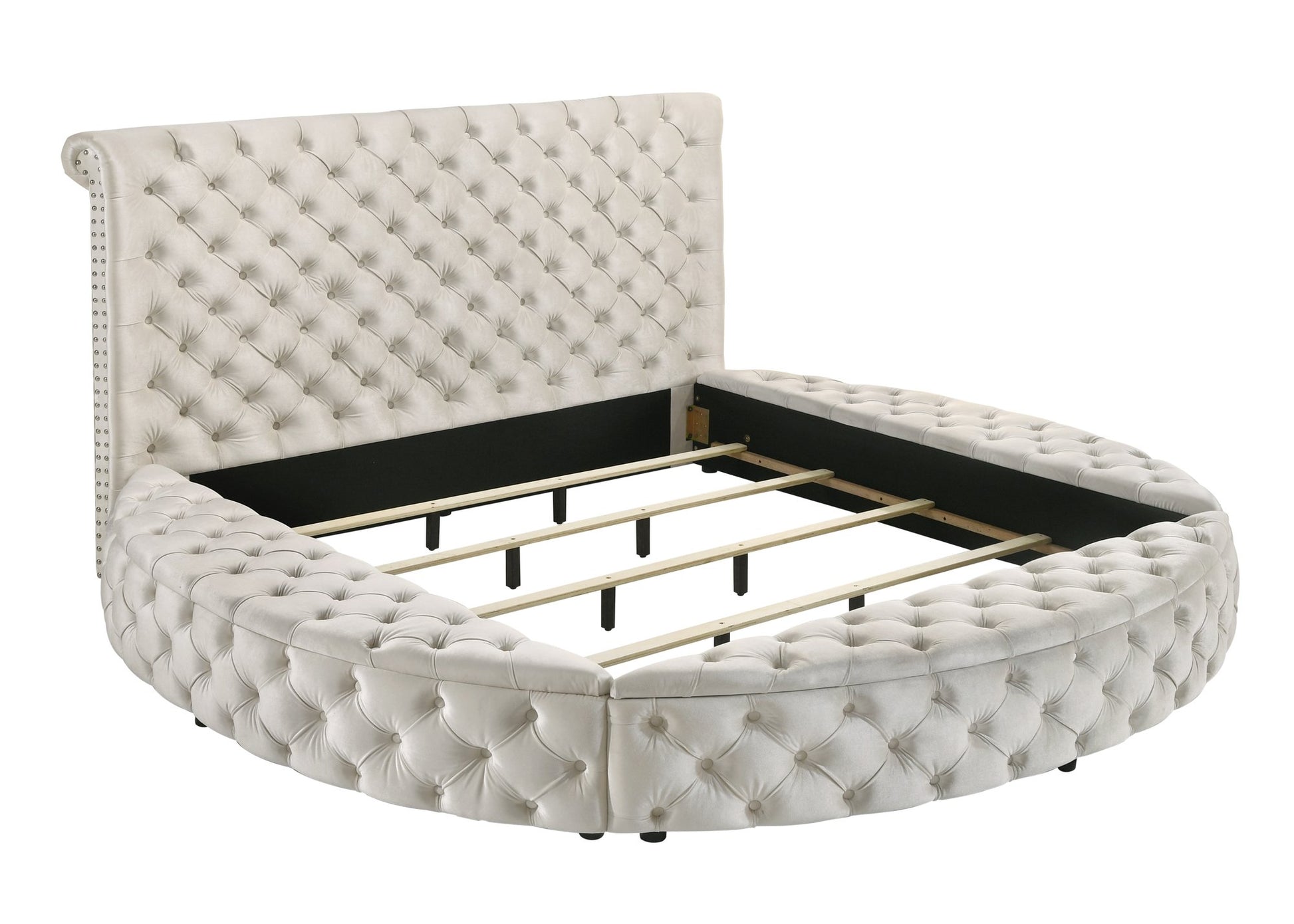 BRIGITTE K/Q STORAGE RL-RIGHT IVORY