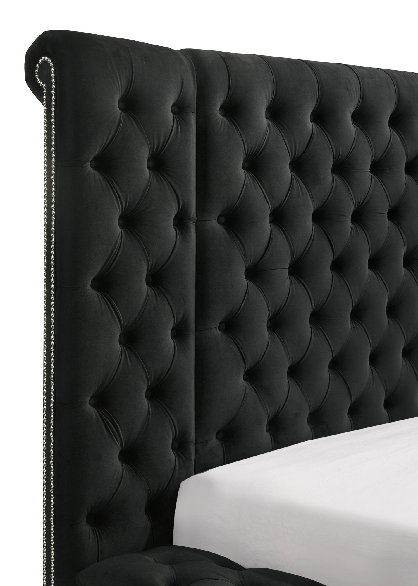 LILIANA K/Q STORAGE RL -LEFT BLACK
