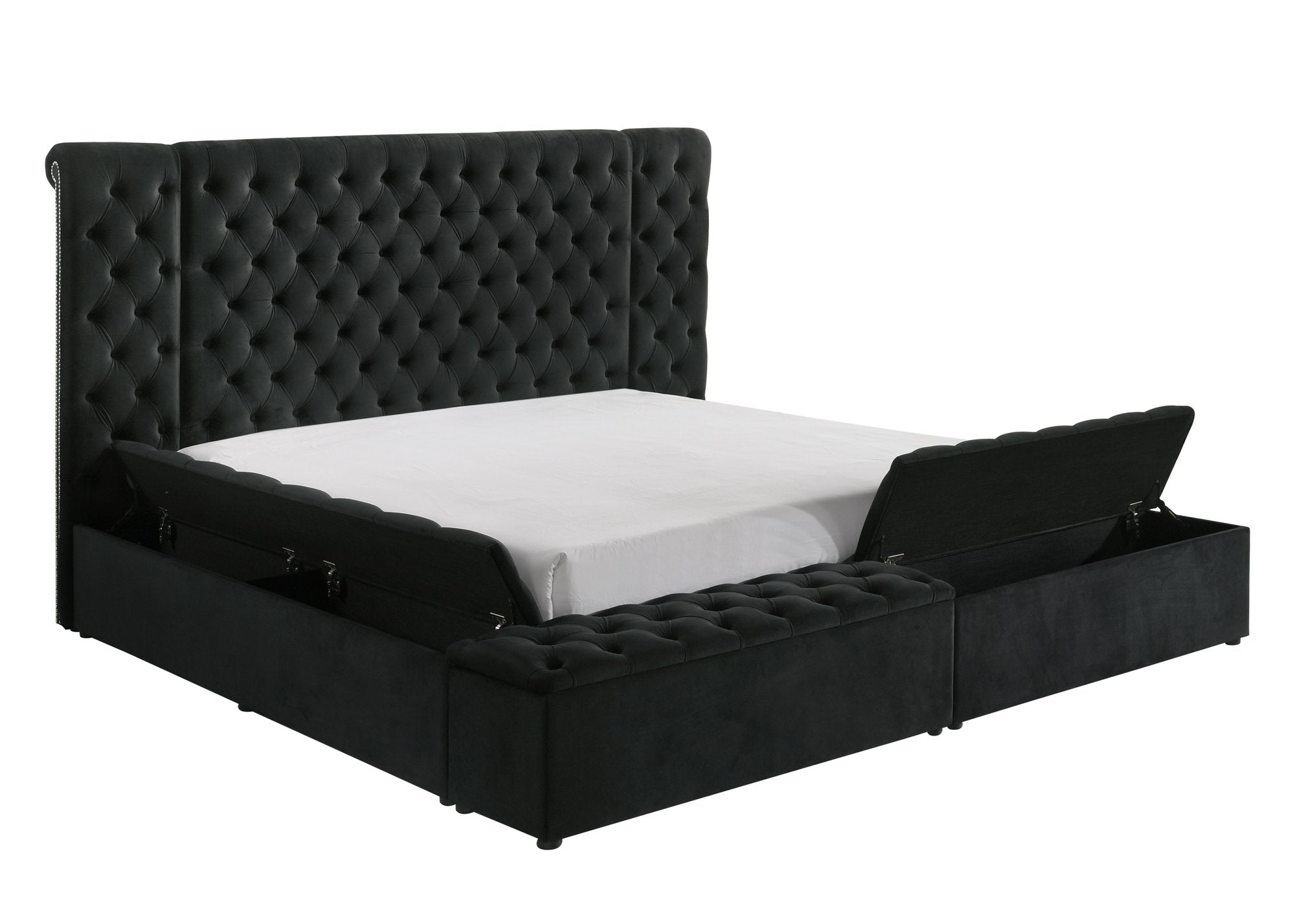 LILIANA K/Q STORAGE RL-RIGHT BLACK