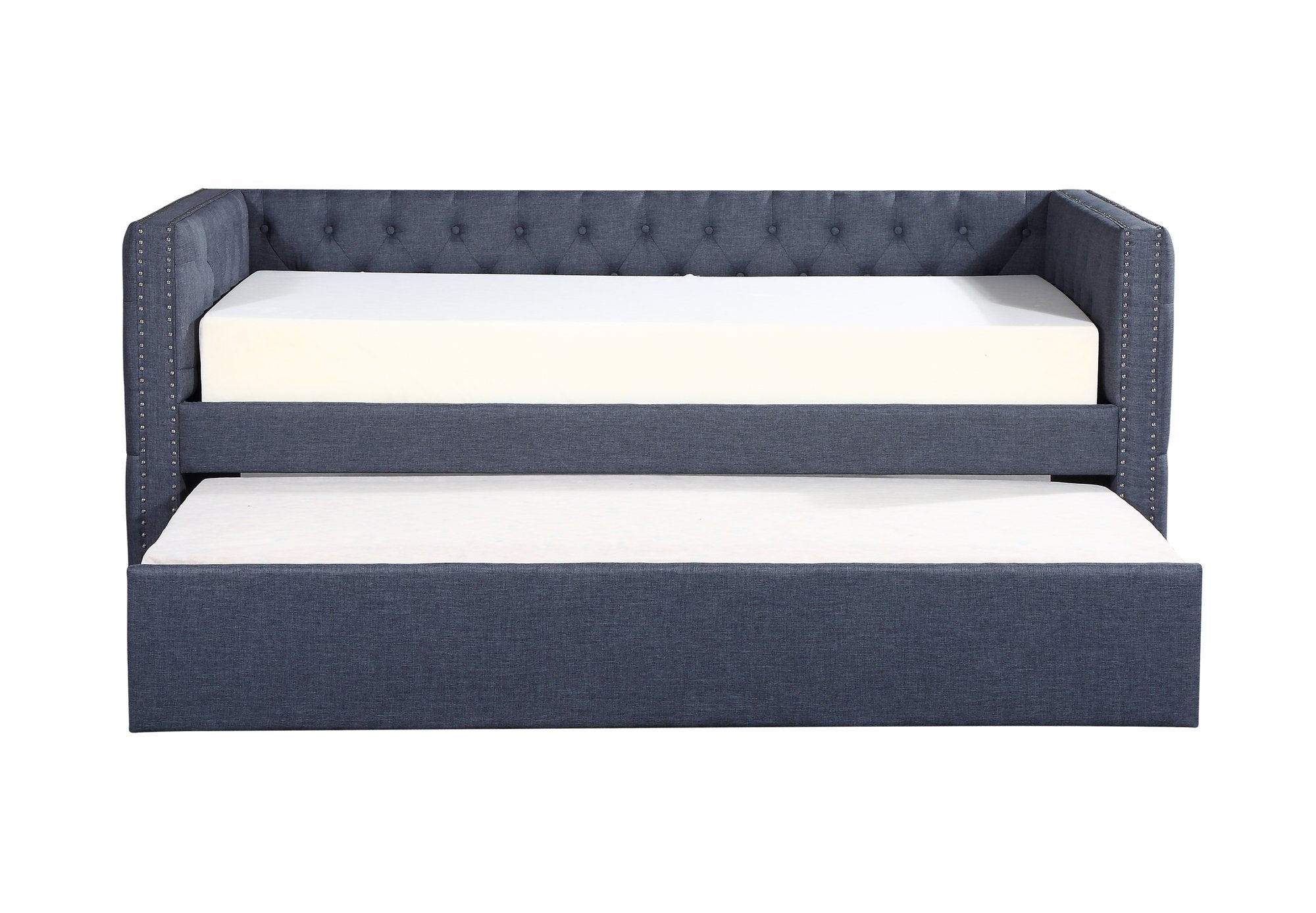 TRINA GUNMETAL GREY D/BED BACK  S/R